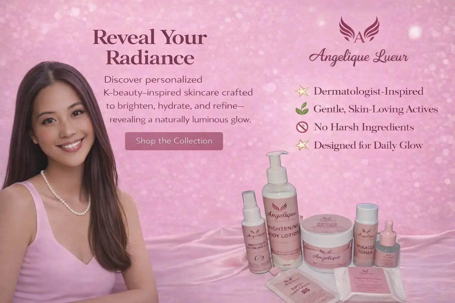 Angelique Lueur Skincare Collection