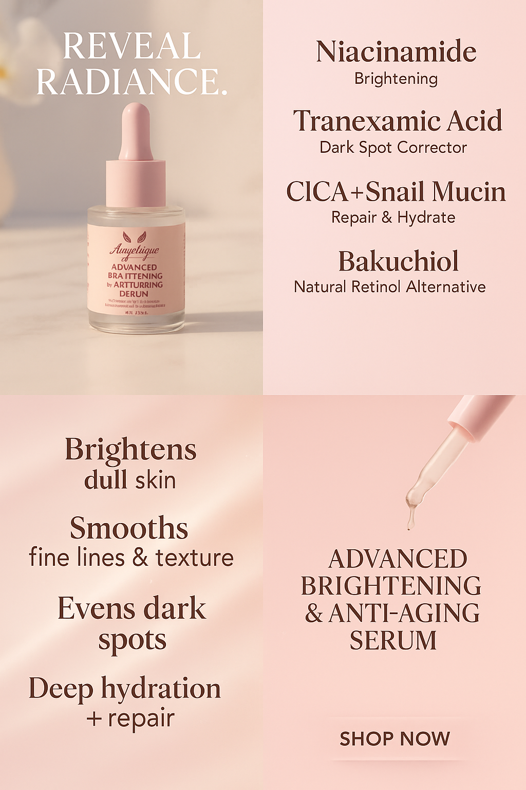 Advanced Brightening & Anti-Aging Serum (20 mL)