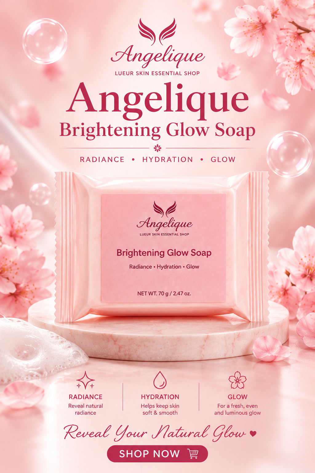 Brightening Glass Skin Soap