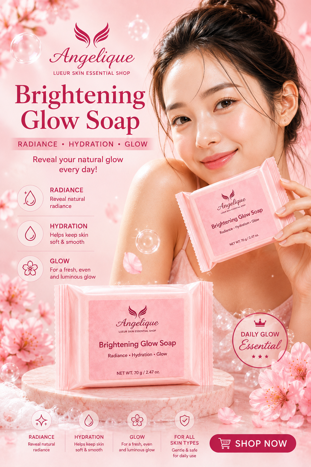 Brightening Glass Skin Soap