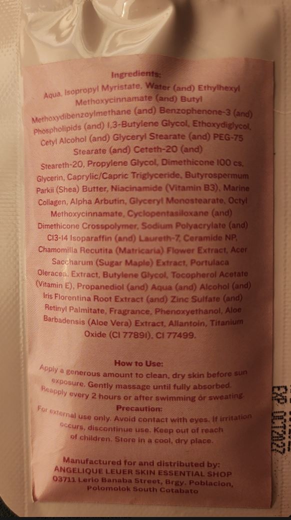 Tinted Sunscreen SPF 50+